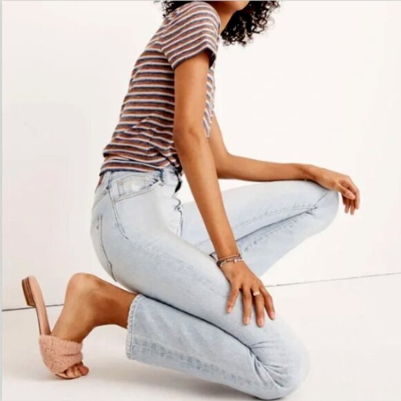 Madewell The Perfect Vintage Jean in Light Blue Fitzgerald Wash Sz 25 #103X - Picture 7 of 15
